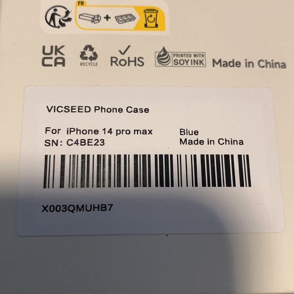 🎉HP🎉VICSEED iPhone 14 Pro Max Case with Magsafe and Stand - 3 in 1  NIB blue - Picture 7 of 8